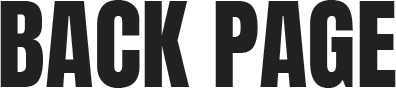 BACK PAGE